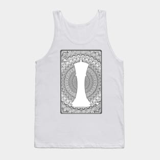 King Card Mandala Tank Top